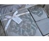 Постельное белье First Choice - VIP Mirabel Grey (Turkey), евро комплект